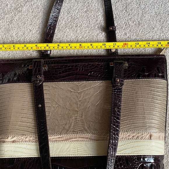 Brahmin leather large zip top leather - Picture 13 of 16